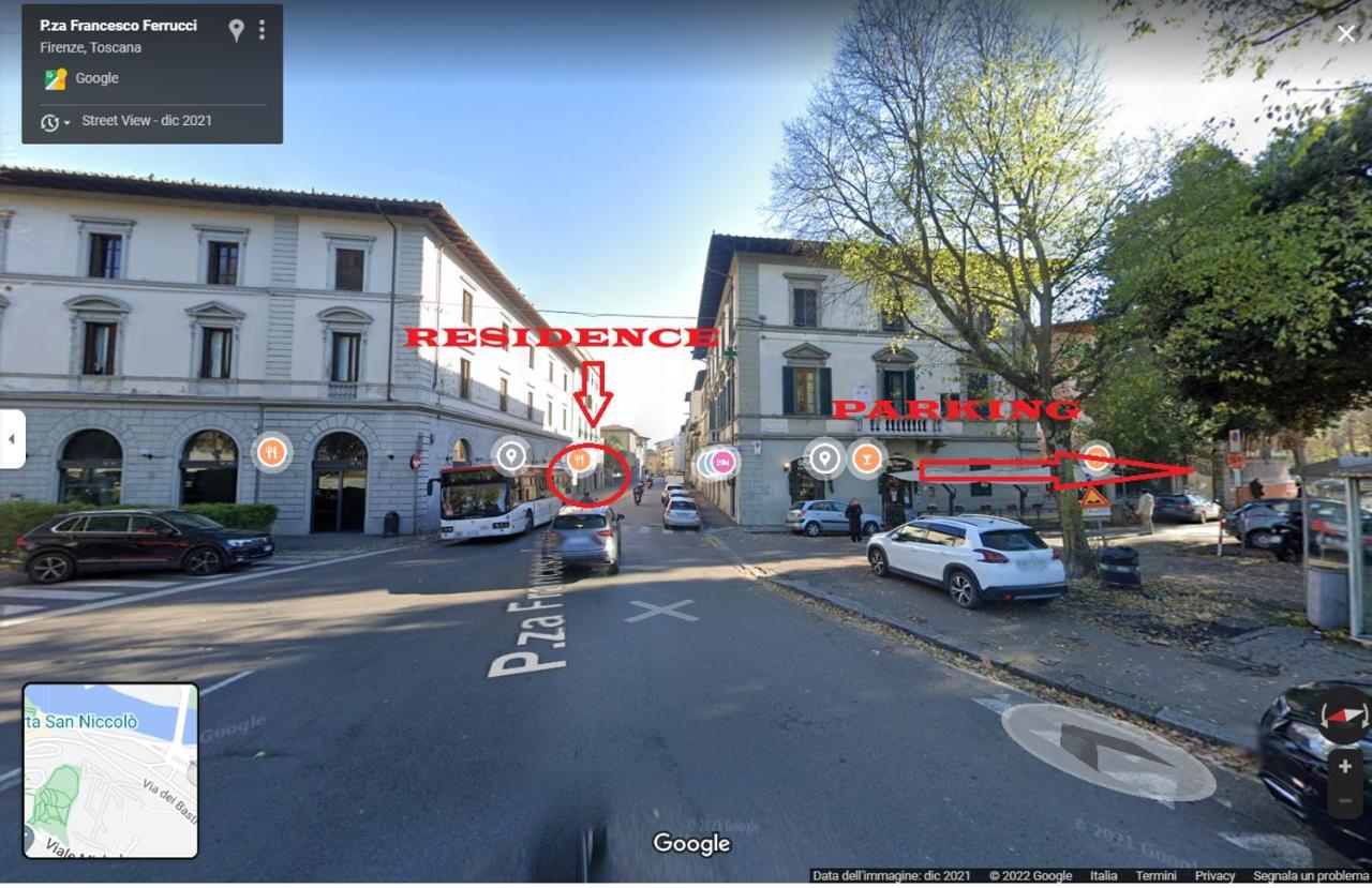 Hotel Residenza San Niccolo Florenz Exterior foto